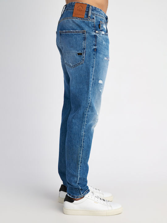 Herren Jeanshosen mit Lose Anwendung Blau