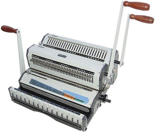 WireMac Bookbinder Machine for Spirals for Maximum 15 Sheets