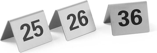 Hendi Table Numbers W50xD35xH40cm 30.40255
