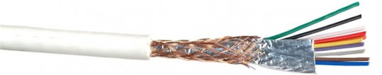 Tele Кабел за аларма с диаметър 10x0.22mm² 1м