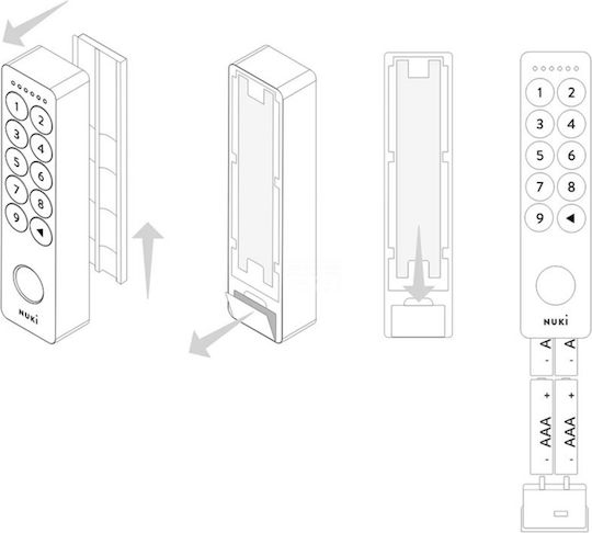 Nuki Keypad Security Access-Control Keypad Black