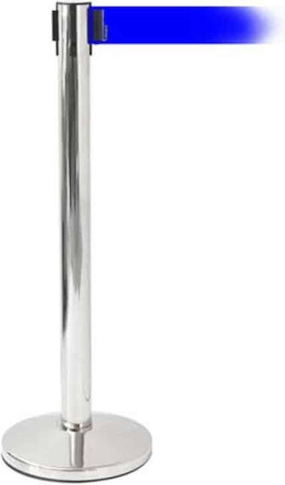 GTSA Κολωνάκι Δαπέδου Inox με Μπλε Ταινία 2m 24-3291