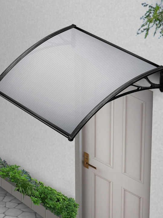 Home & Camp Acoperiș Policarbonat Ușă / Fereastră P120xL120cm