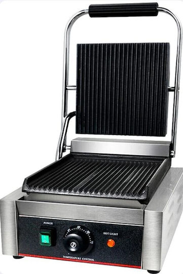Equip Fine Pe22r Commercial Sandwich Maker with Ribbed Top and Ribbed Bottom 1800W
