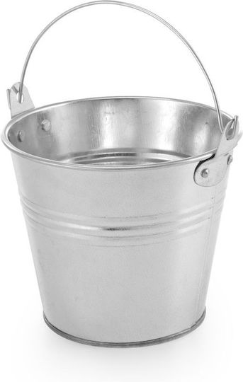 Hendi Bucket Serving Basket Metallic with Diameter 12cm and Height 11.5cm 1pcs
