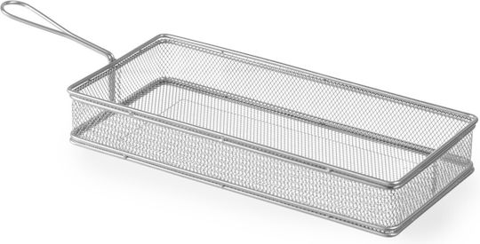 Hendi Frittierkorb Servierkorb Metallisch mit Abmessungen 27.5x13x4.5cm 1Stück