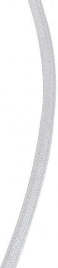 VK Lighting Fabric Cable 2x0.75mm² 1m in Gray Color 1m 47143-010654