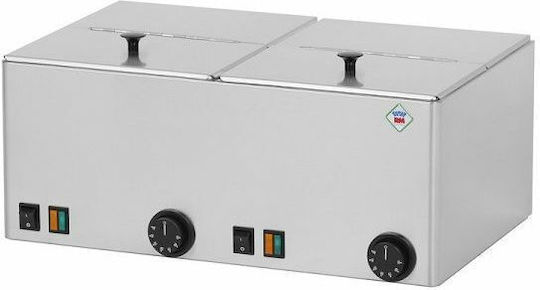 RM Gastro WE11 Commercial Hot Dog Boiler Machine 2kW 53x33x22cm