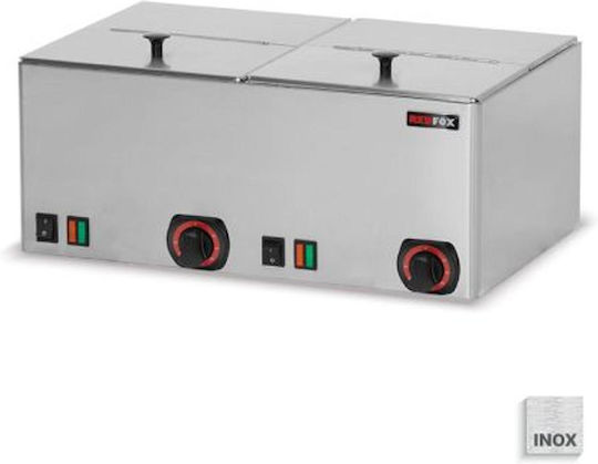 RM Gastro WE11 Commercial Hot Dog Boiler Machine 2kW 53x33x22cm