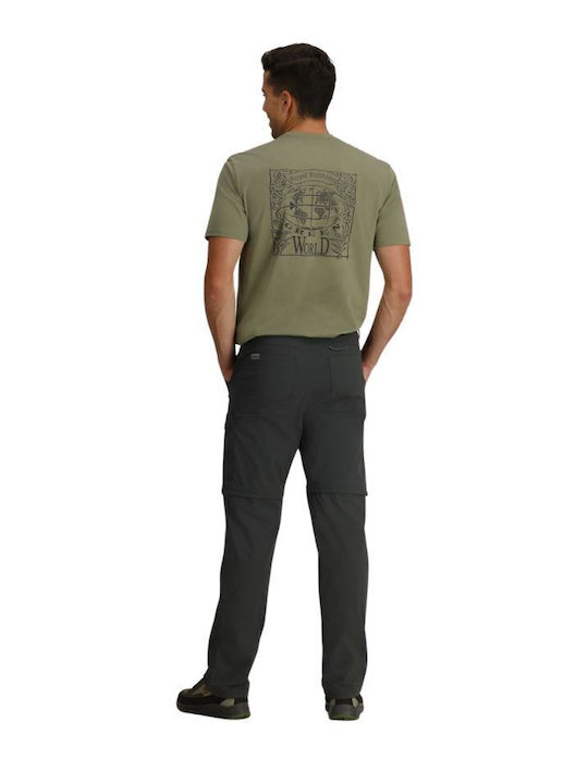 Royal Robbins Ανδρικό Μακρύ Παντελόνι Πεζοπορίας Γκρι