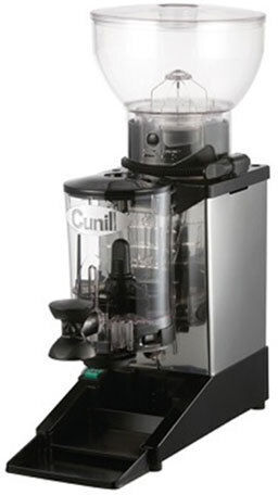 Cunill Tauro Mühle für gewerbliche Kaffee mit Doser 275W mit X-Lagerkapazität 600gr Chrome