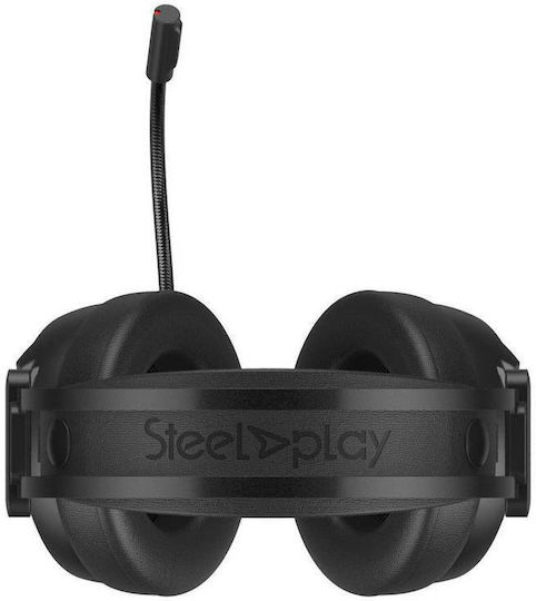 Steelplay HP-51 Over Ear Gaming Headset με σύνδεση 3.5mm / USB