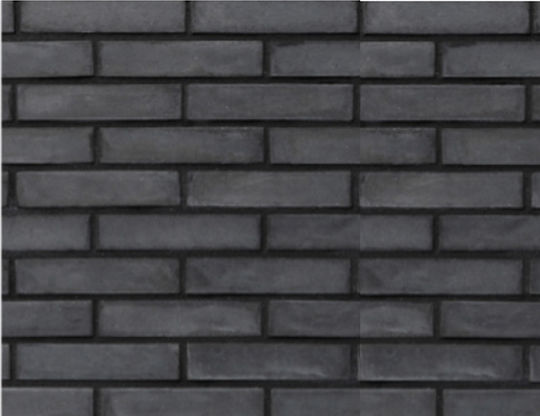 Hellas Stones Brick Black Ziegelstein Wandverkleidungssteine 1709