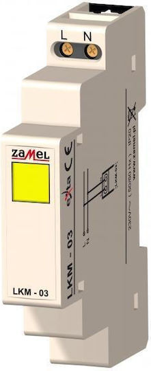 Zamel Μονή Ενδεικτική Λυχνία Πίνακα Κίτρινη