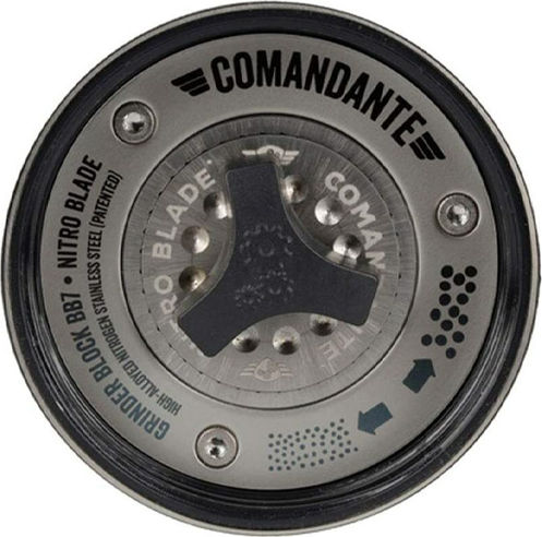 Comandante C40 MK4 Nitro Χειροκίνητος Μύλος Άλεσης Καφέ Black