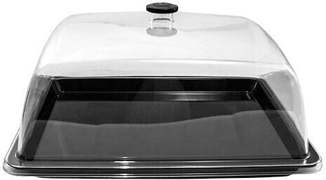 Dianomiki Commercial Serving Rectangular Plate Plastic Cover 33.5x27.5cm