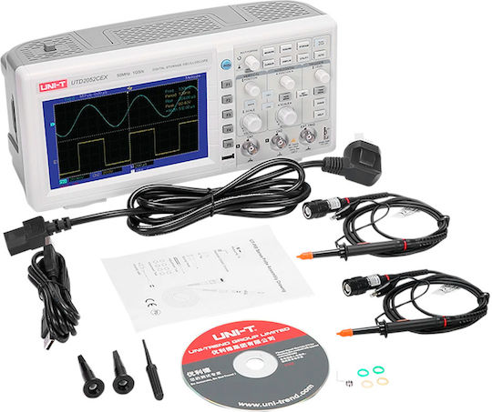Uni-T UTD2052CEX+ Heat Rate Monitor Counter 50MHz with 2 Channels