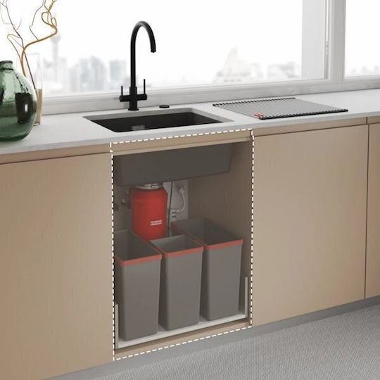 Franke Elite Slimline 50 Σκουπιδοφάγος με Ισχύ 1/2hp 16x36.1εκ.