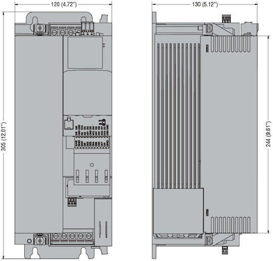 Lovato Electric Ρυθμιστής Στροφών 7.5kW VLB30075A480