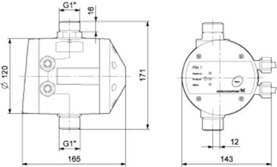 Grundfos PM1 Pressure Controller
