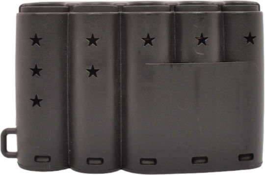 Polo Plastic Portable Coin Holder with 5 Number of Spit 26x9x14cm
