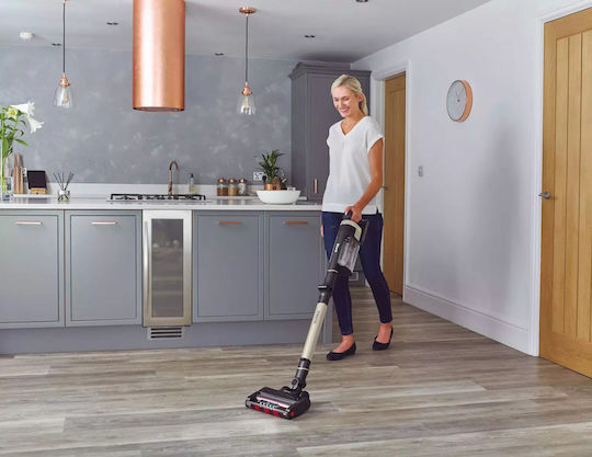 Shark Stratos Επαναφορτιζόμενη Σκούπα Stick Μαύρη