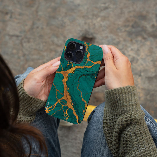Калъф Sonique Marble Series за OnePlus Nord Зелен