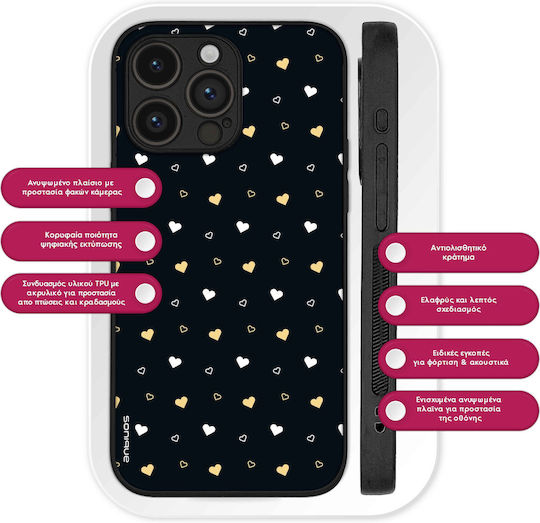 Sonique Heart Series Case Oneplus Nord Ce 4 Lite 5g Black 01