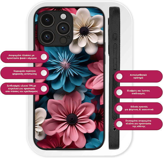 Sonique 3D Flower Series Case for OnePlus Nord 3 5G Pink 01