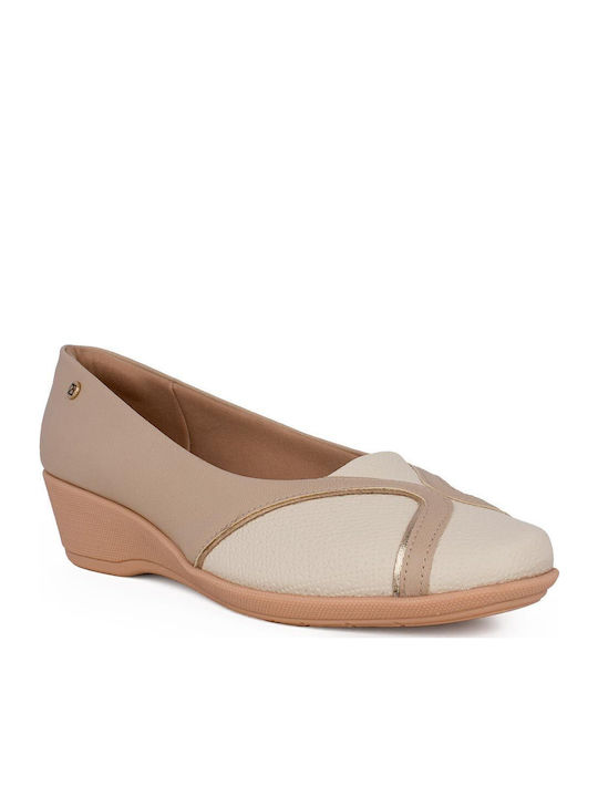Γυναικεία Loafers σε Μπεζ Χρώμα