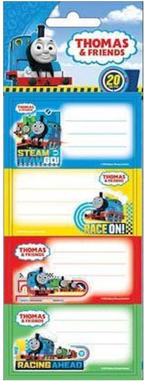 Diakakis Notizbuch-Etiketten Thomas & Friends 20Stück