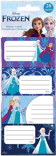 Disney Етикети Тетрадки Frozen 2 200бр
