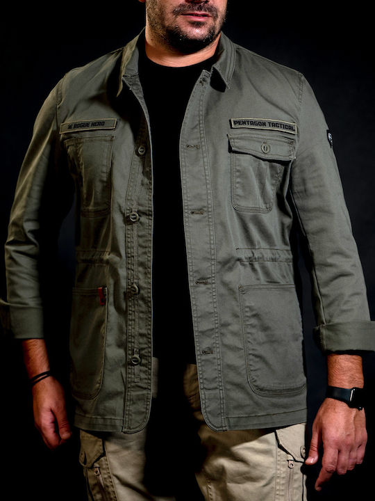 Pentagon Rogue Hero Field Hunting Jacket Khaki