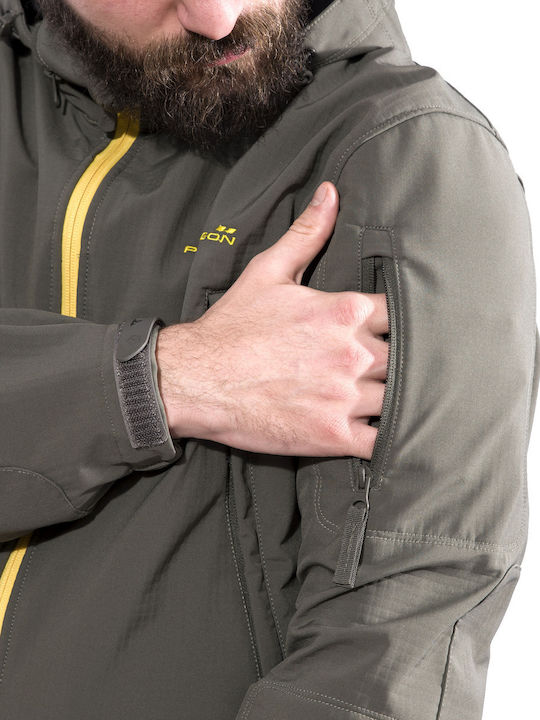 Pentagon Artaxes Jachetă de vânătoare Softshell Maro