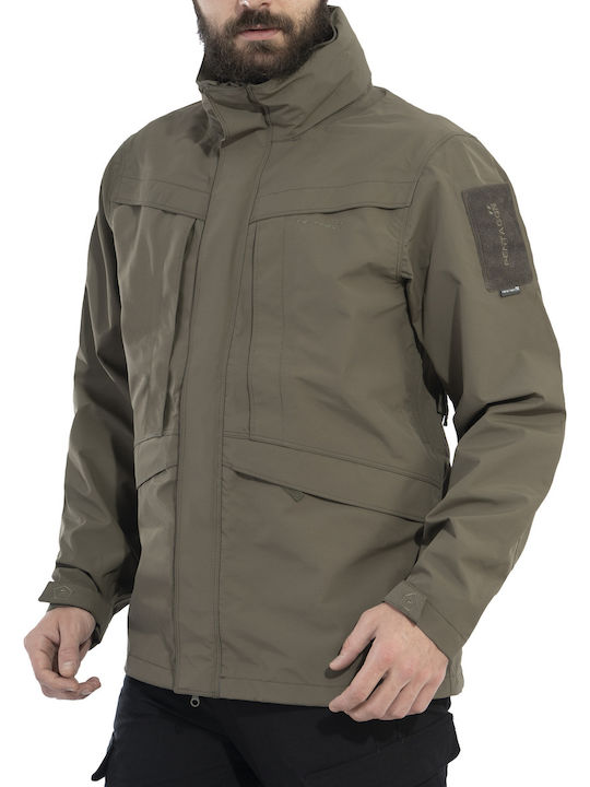 Pentagon Hurricane Jagdjacke Vlies Rot