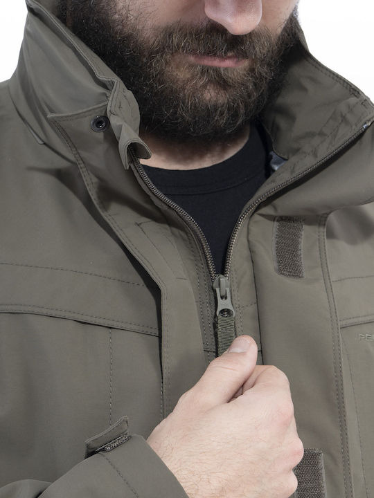 Pentagon Hurricane Jagdjacke Vlies Rot