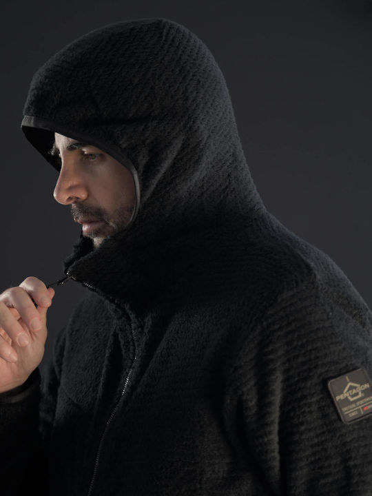 Pentagon Teddy Polartec Alpha Κυνηγετική Ζακέτα Fleece Μαύρο