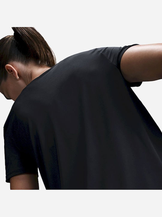 Nike One Swoosh T-Shirt Μαύρο