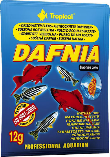 Tropical Dafnia Fischfutter für Fische 12g