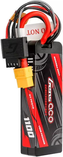 Gens Ace G-tech Μπαταρία Li-Po 11.1V 1100mAh 60C 3S XT60 για Τηλεκατευθυνόμενο
