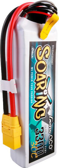 Gens Ace Gens Ace Soaring Li-Po Battery 14.8V 3300mAh 30C 4S XT90 for RC Vehicle