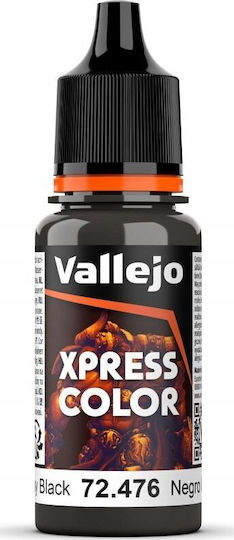 Acrylicos Vallejo Χρώμα Μοντελισμού Greasy Black 18ml