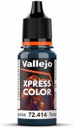 Acrylicos Vallejo Χρώμα Μοντελισμού σε Τιρκουάζ χρώμα 18ml