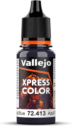Acrylicos Vallejo Model Making Paints in Blue Color 18ml