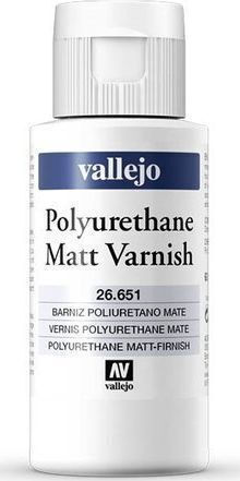 Acrylicos Vallejo Model Making Paint Polyurethane Matt Varnish 60ml