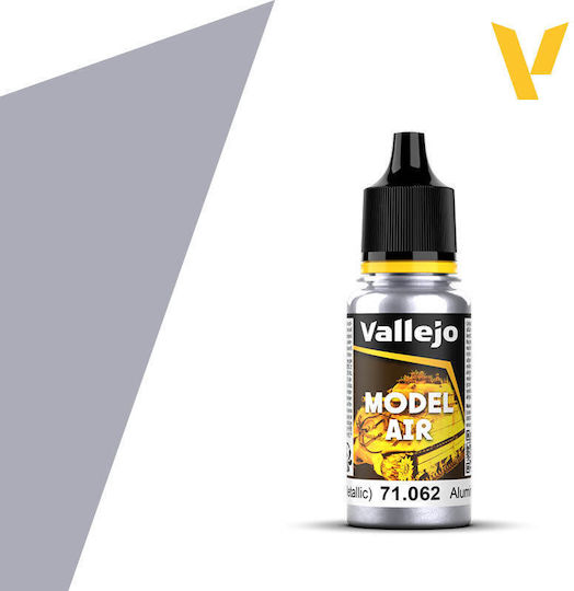 Acrylicos Vallejo Χρώμα Μοντελισμού Aluminum 17ml