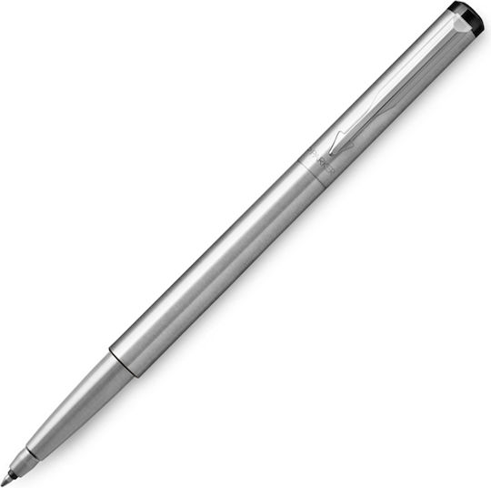 Parker Vector Pen Set Rollerball Fine made of Steel Gray (in Metallic Cassette)