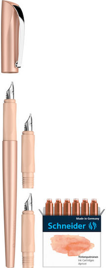 Schneider Stiftset Orange in einem Etui