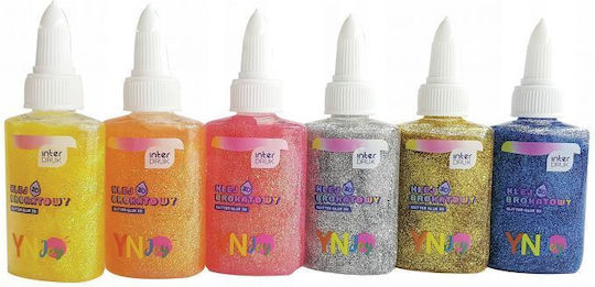 interDRUK Lipici Glitter Multicolor 40gr