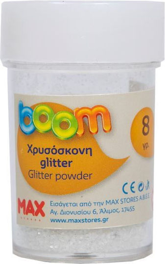 Boom Goldstaub Glitter Weiß 8gr